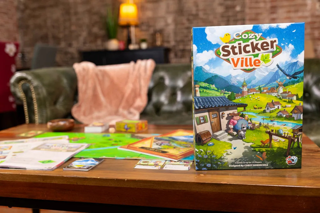 Cozy Stickerville: Anteprima del Gioco Legacy di Corey Konieczka