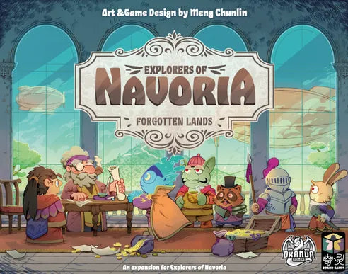 Navoria + Terre Dimenticate | Gioco da tavolo strategico (MS Edizioni)