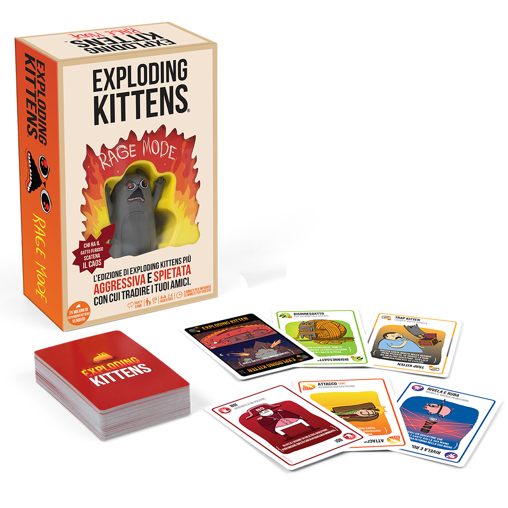Exploding Kittens Rage Mode