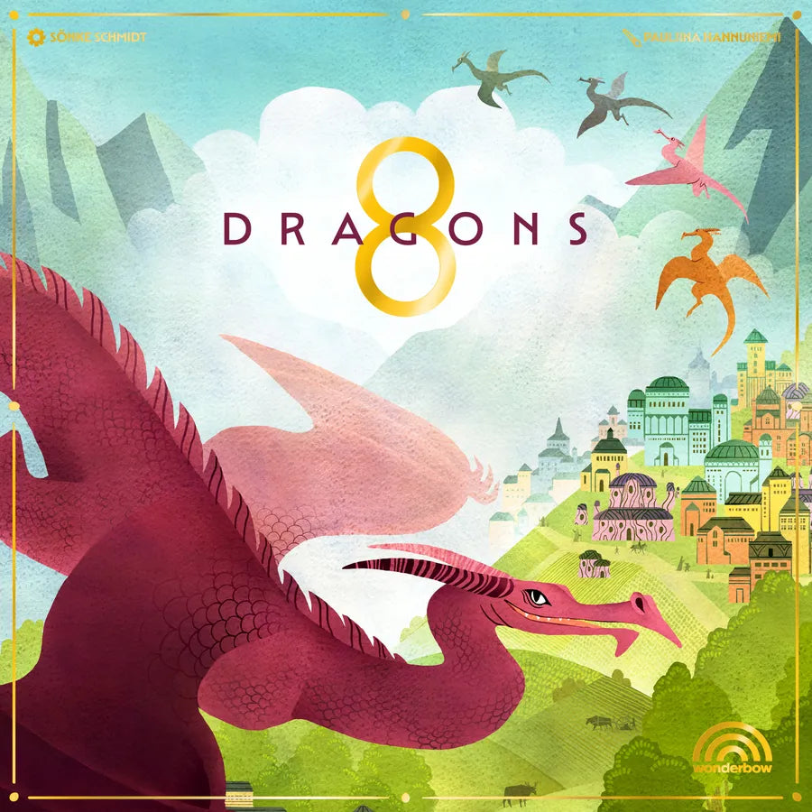 8 Dragons Deluxe - With Stretch Goals