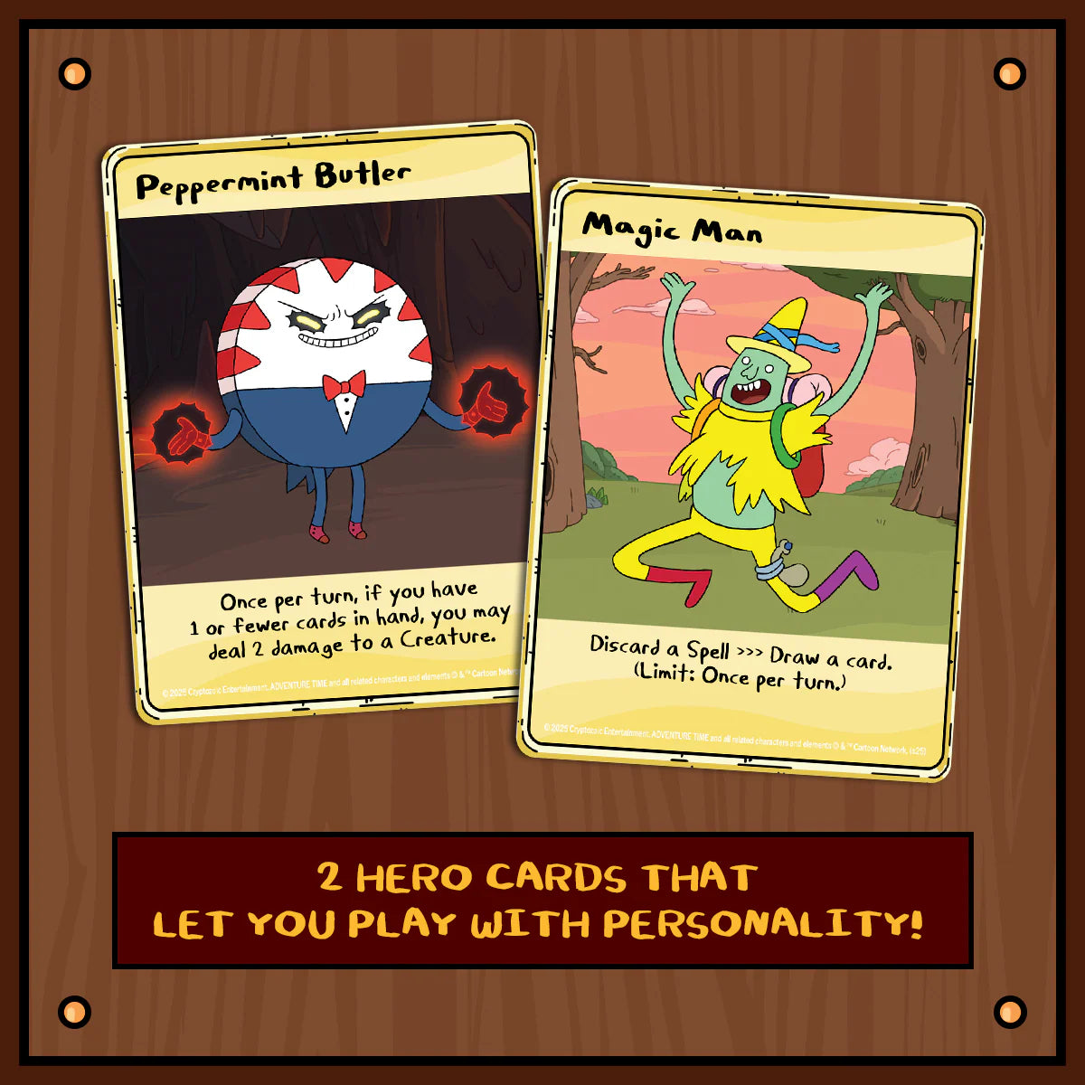 Adventure Time Card War - Peppermint Butler vs. Magic Man