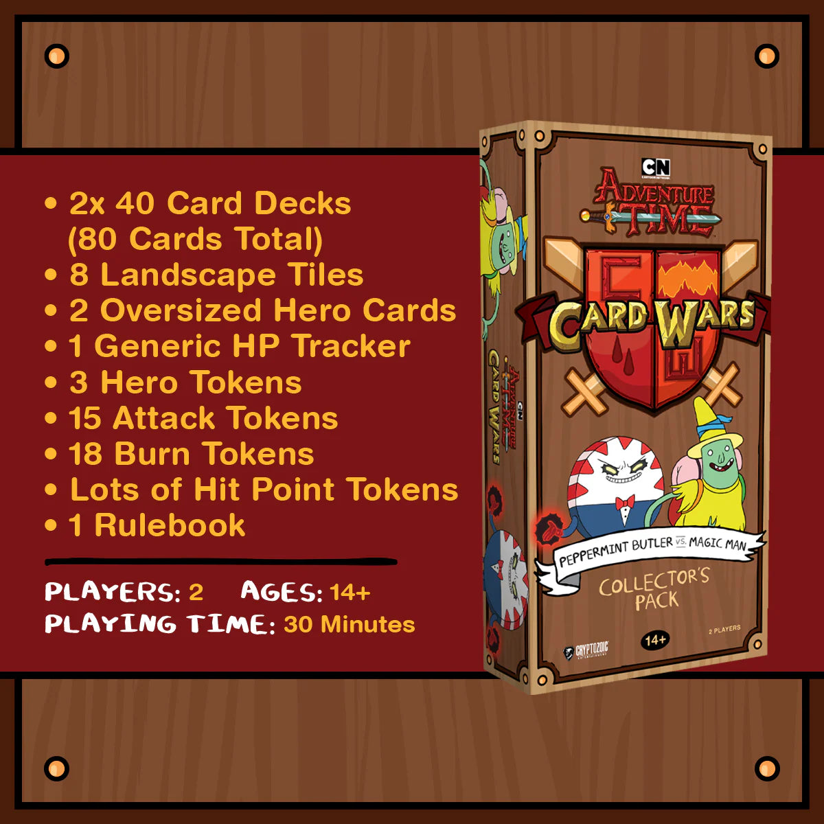 Adventure Time Card War - Peppermint Butler vs. Magic Man