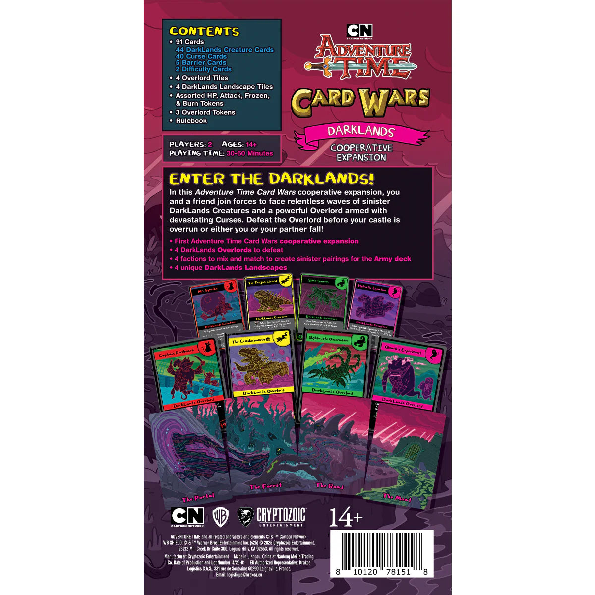 Adventure Time Card Wars - DarkLands Cooperative Expansion