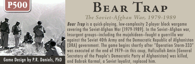 Bear Trap The Soviet-Afghan War 1979-1989