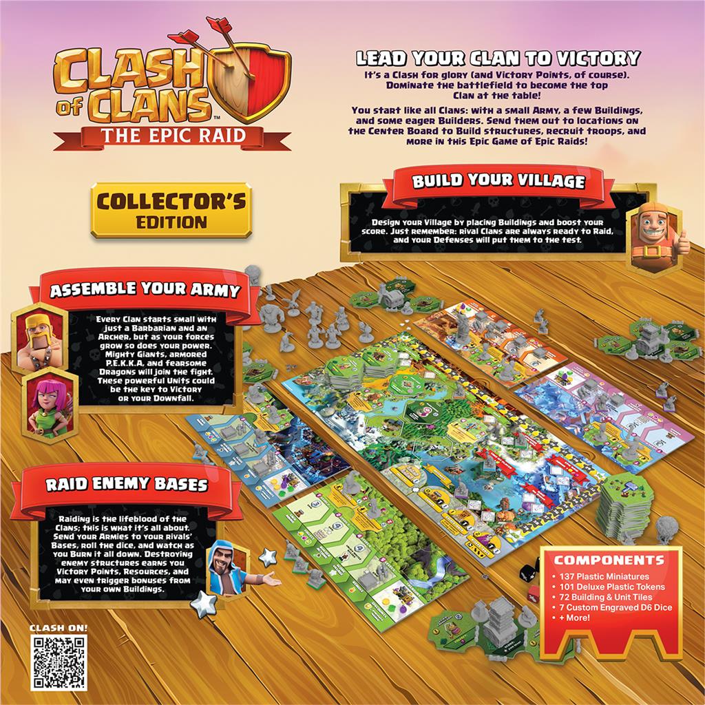 Clash of Clans The Epic Raid Collector's Edition
