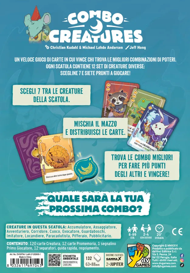 Combo Creatures - Piccoli e Scattanti
