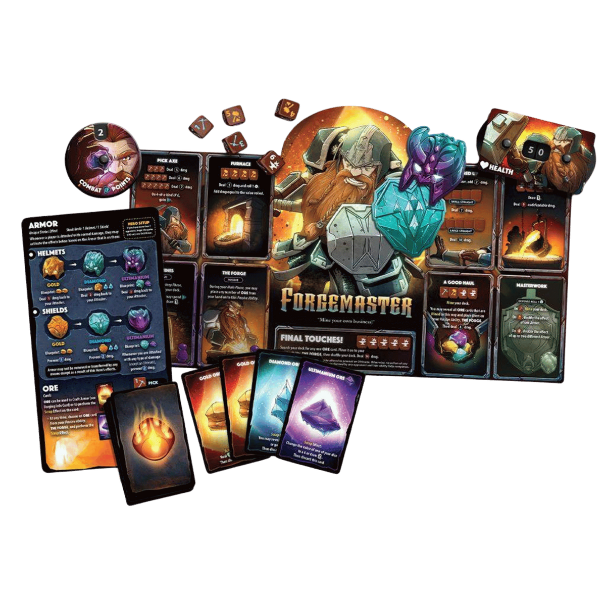 Dice Throne Hero Pack Forgemaster