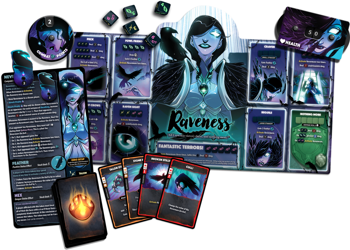 Dice Throne Hero Pack Raveness