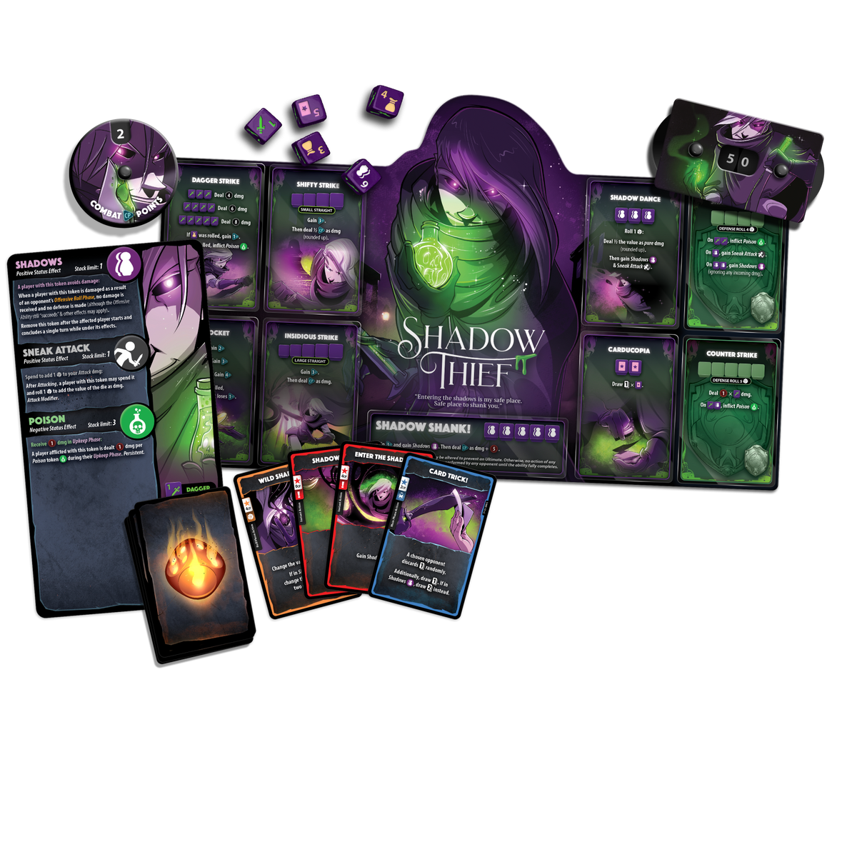 Dice Throne Hero Pack Shadow Thief