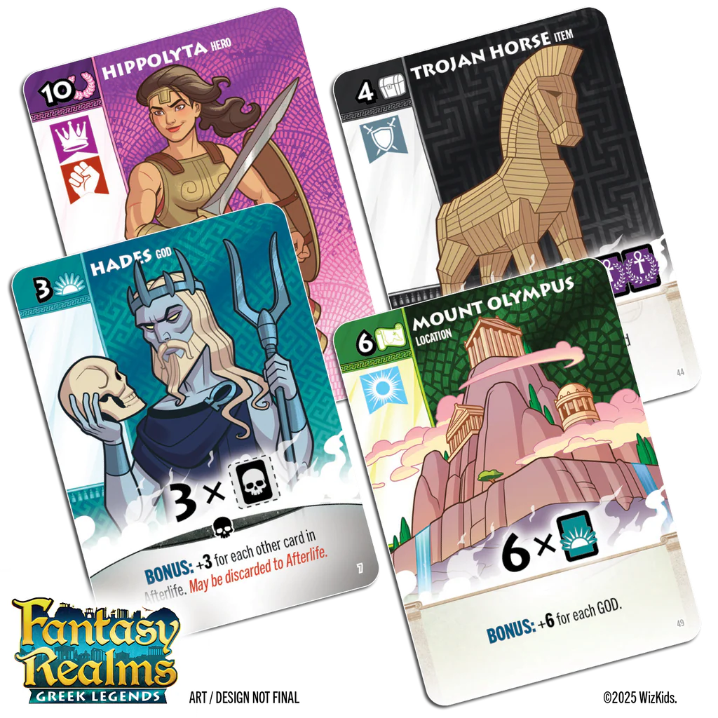 Fantasy Realms: Greek Legends + Promo Card