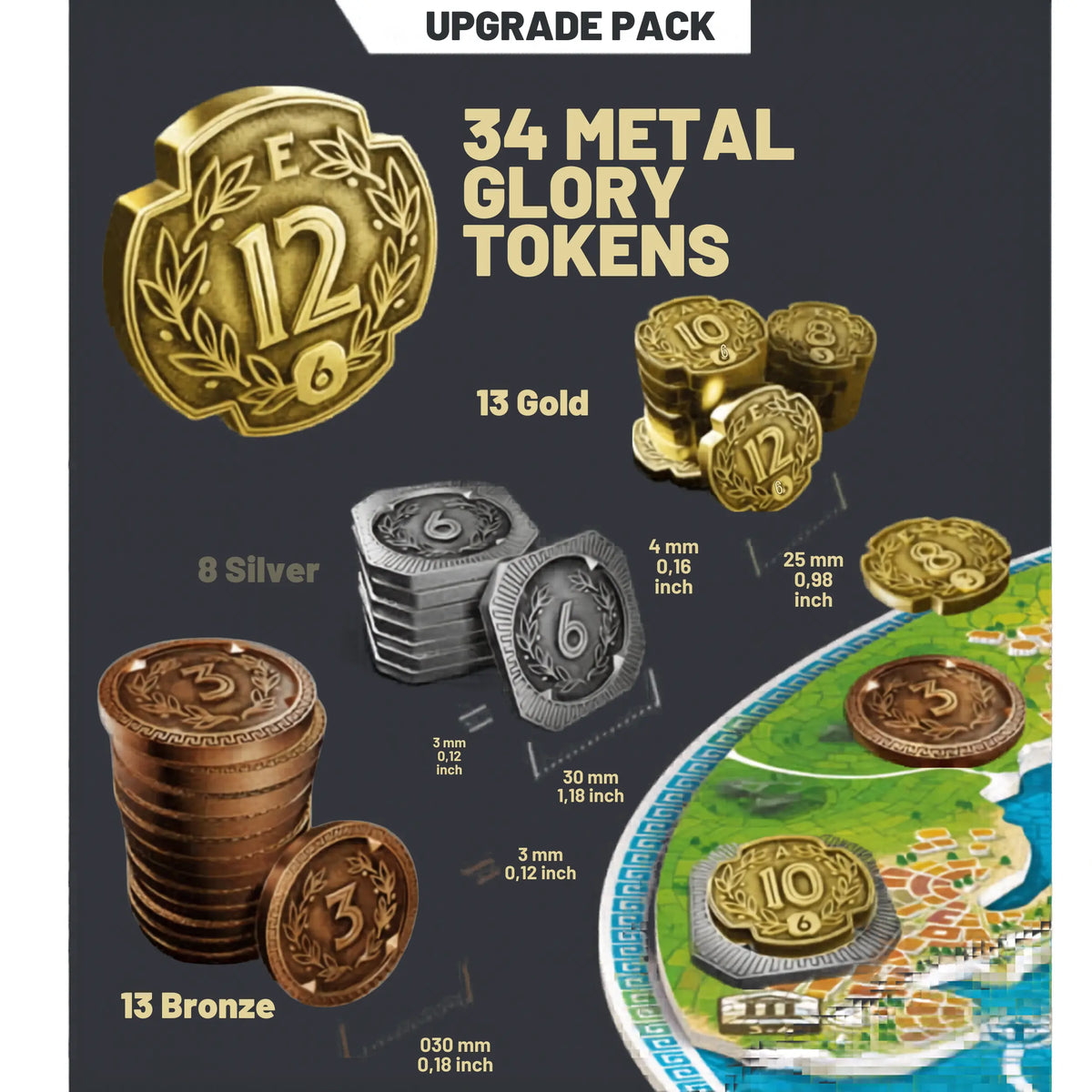 For the Gods! - Metal Glory Tokens