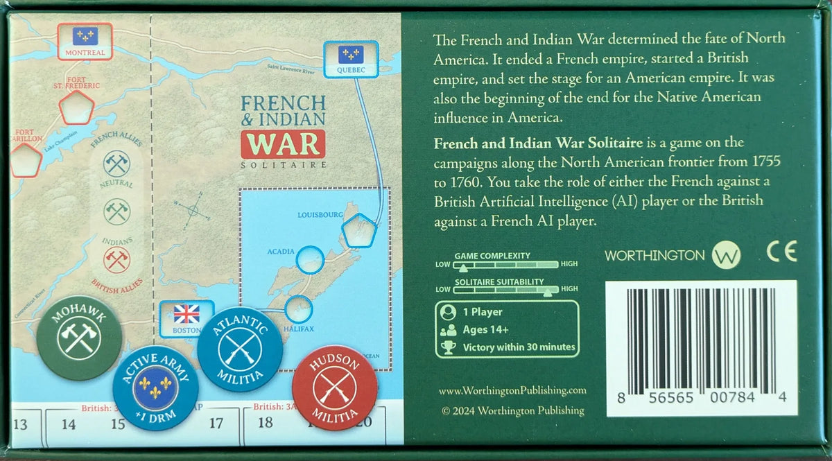 French & Indian War Solitaire