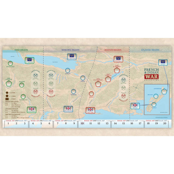 French & Indian War Solitaire