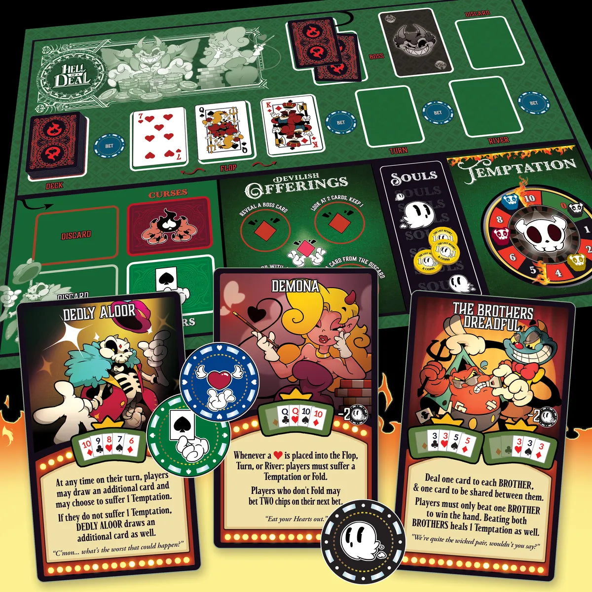Hell of a Deal - Kickstarter + Stretch Goal Inclusi
