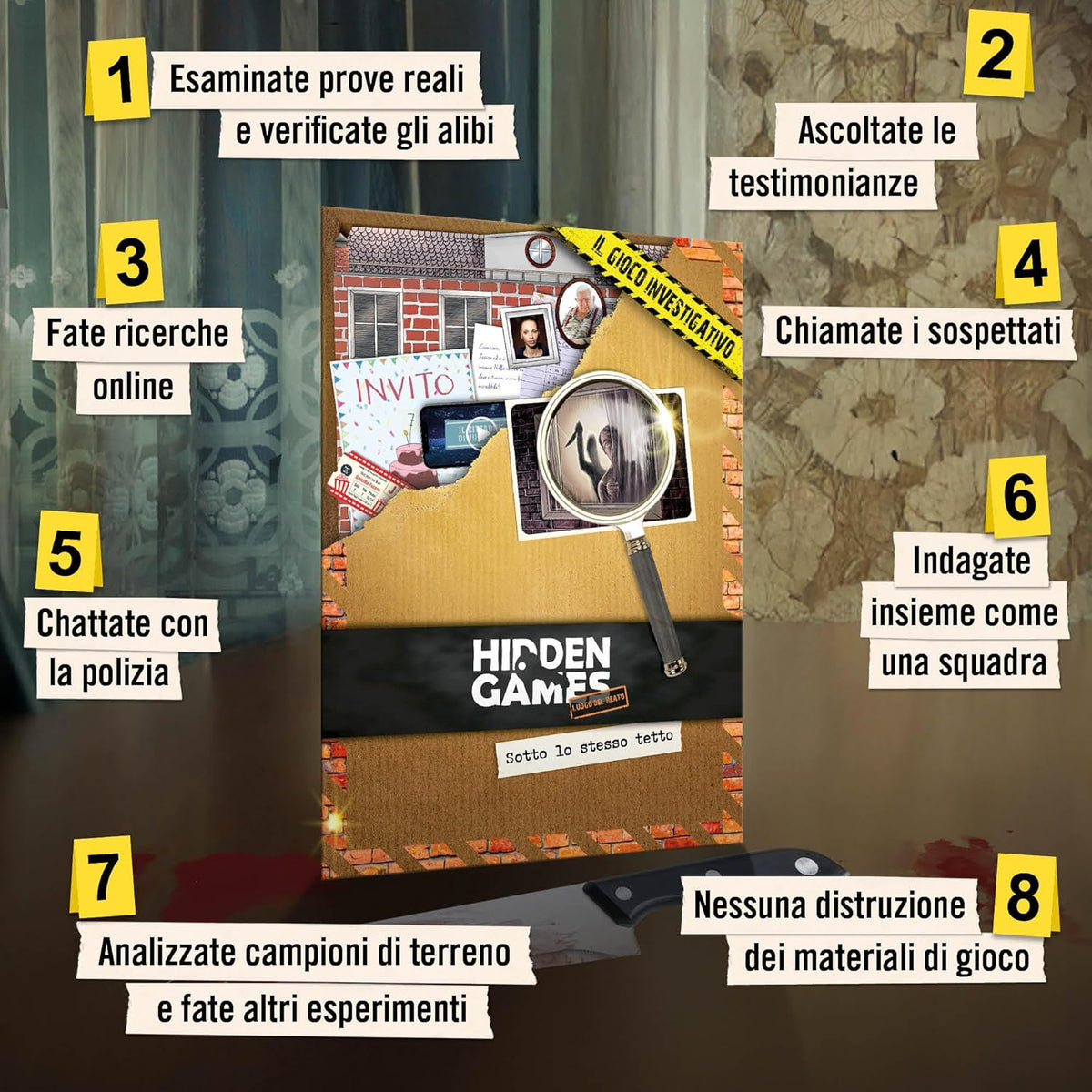 Hidden Games Luogo del Reato - Sotto lo Stesso Tetto