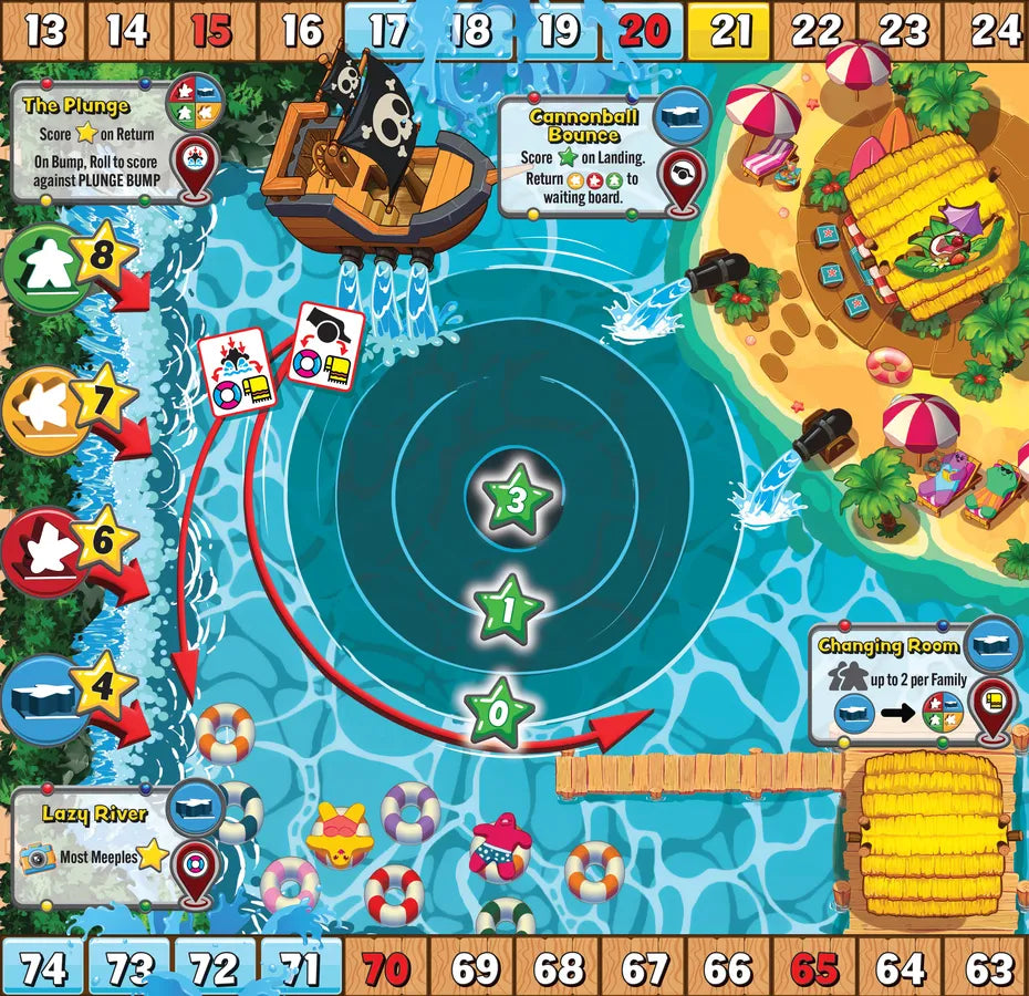 Meeple Vacation - Water Park