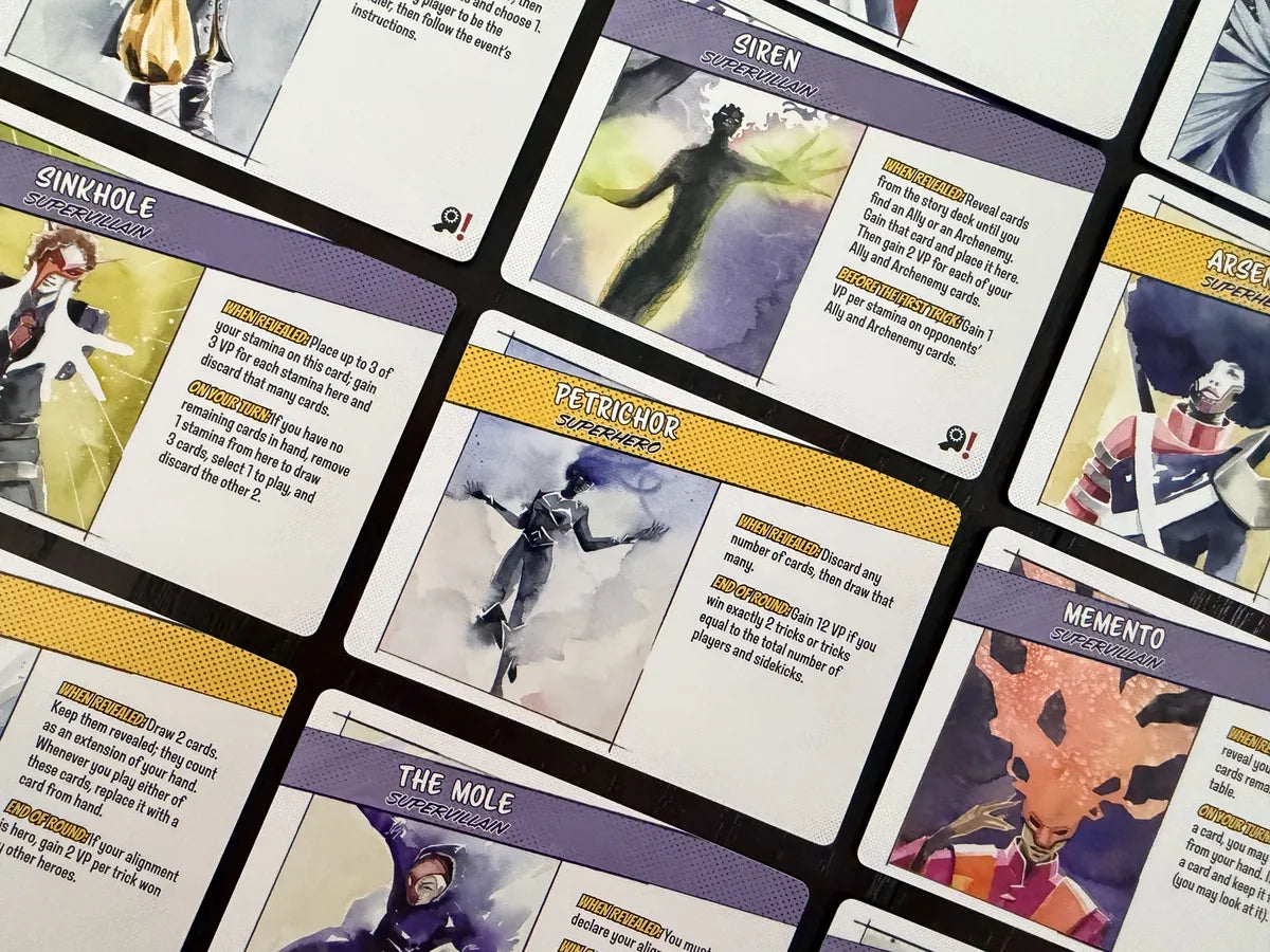 Origin Story: Heroes & Villains