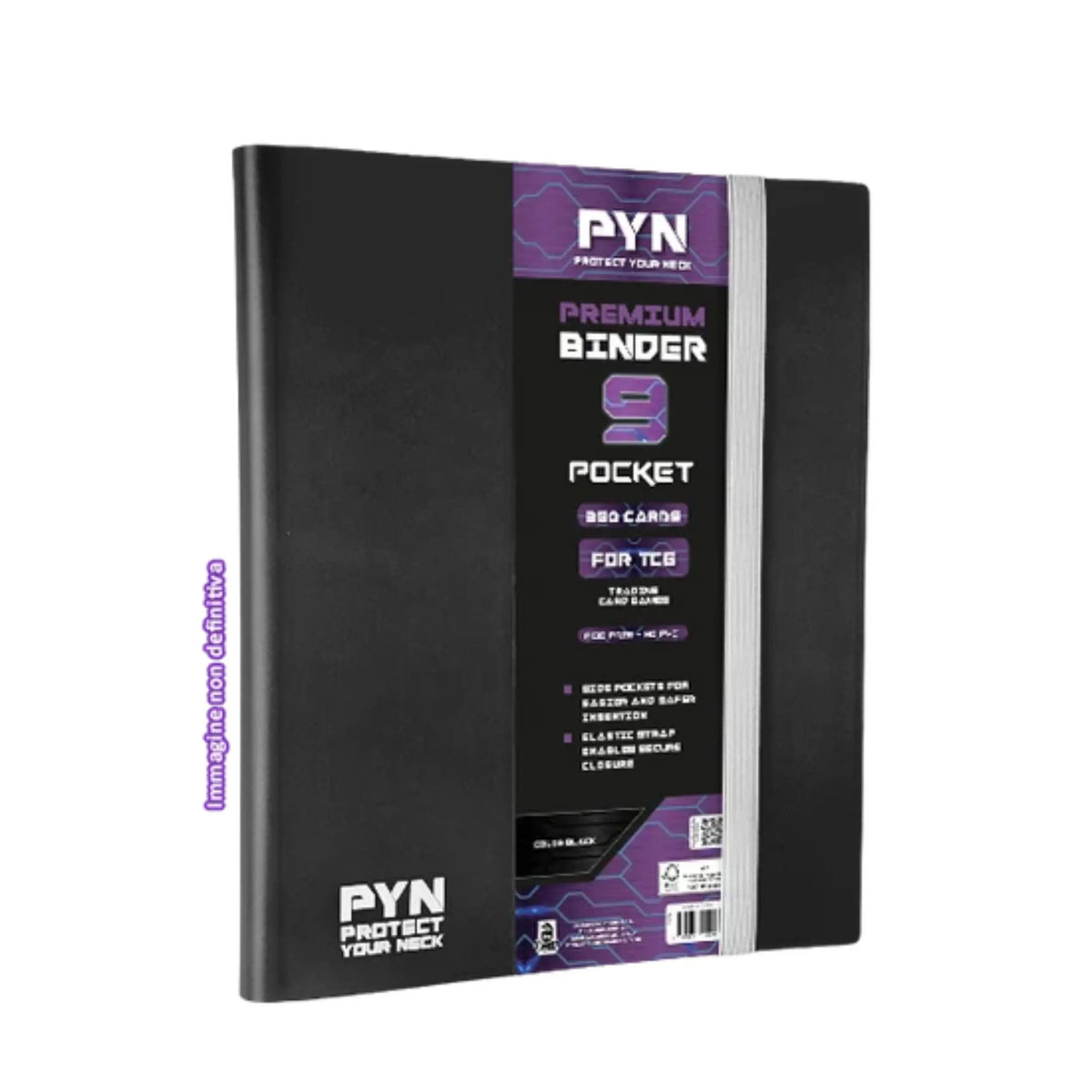 PYN - Premium Binder 9 Pocket - NERO
