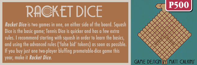 Racket Dice