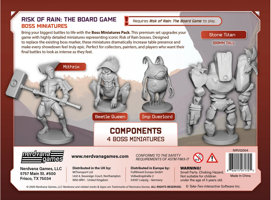 Risk of Rain Boss Miniatures