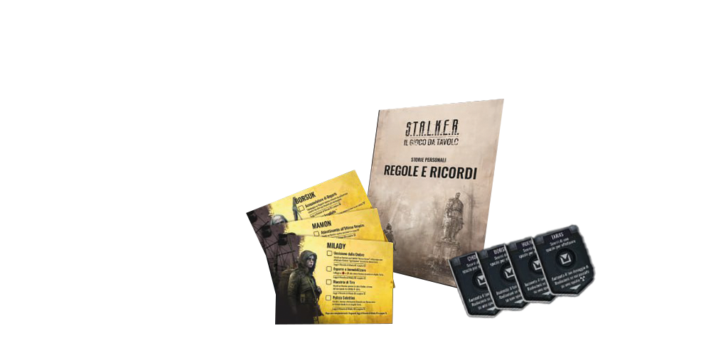 S.T.A.L.K.E.R. Il gioco da tavolo - Storie personali