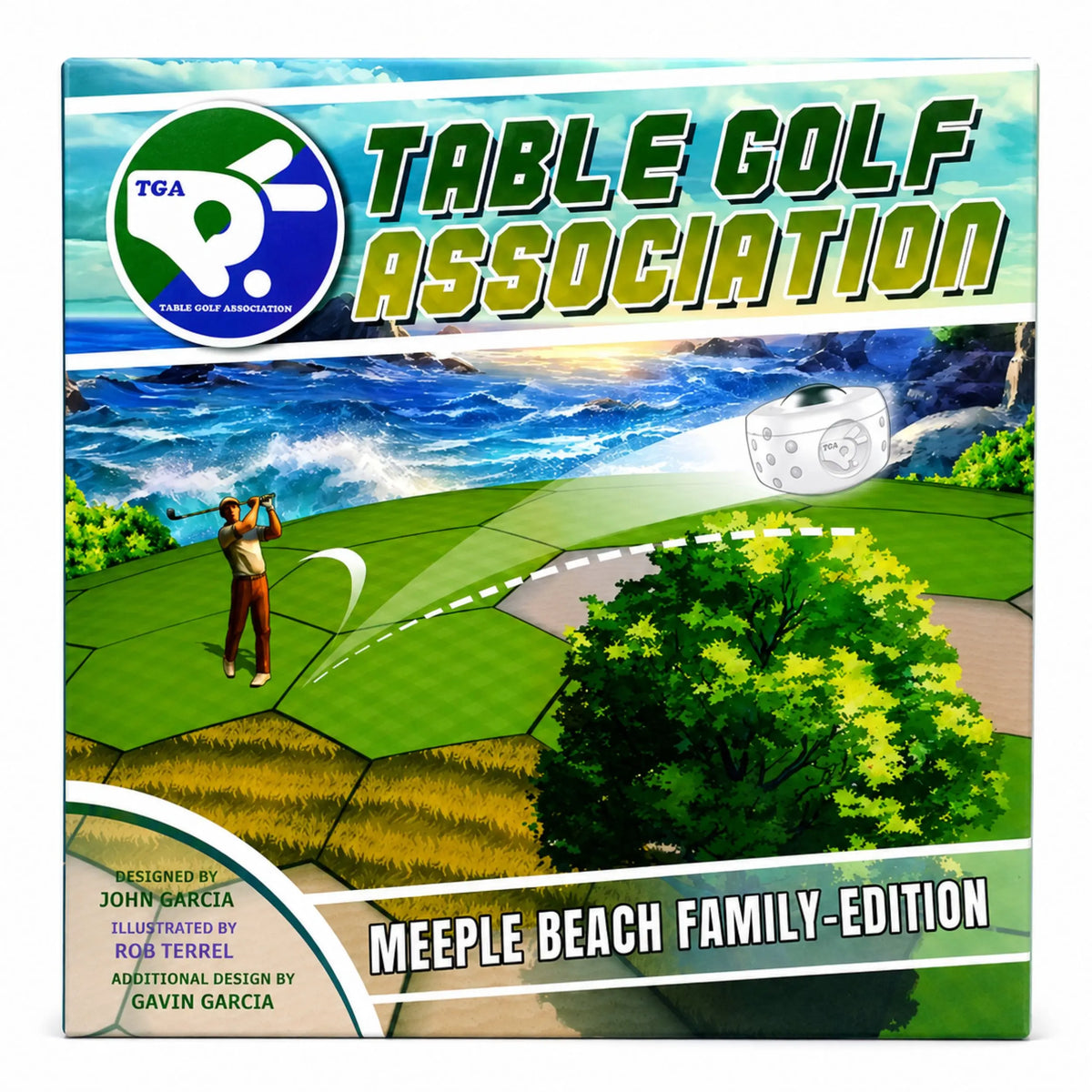 Table Golf Association: Meeple Beach