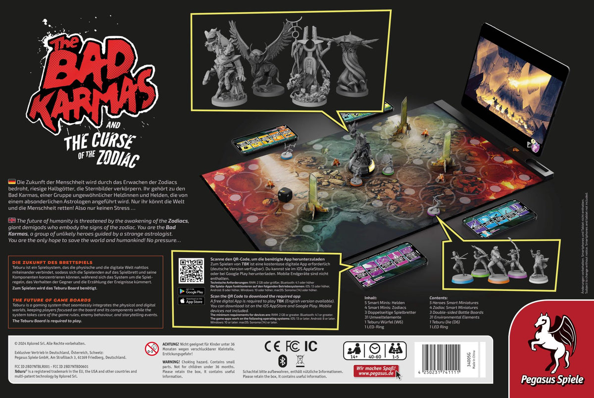 Teburu - The Bad Karmas and The Curse of the Zodiac - App in Italiano