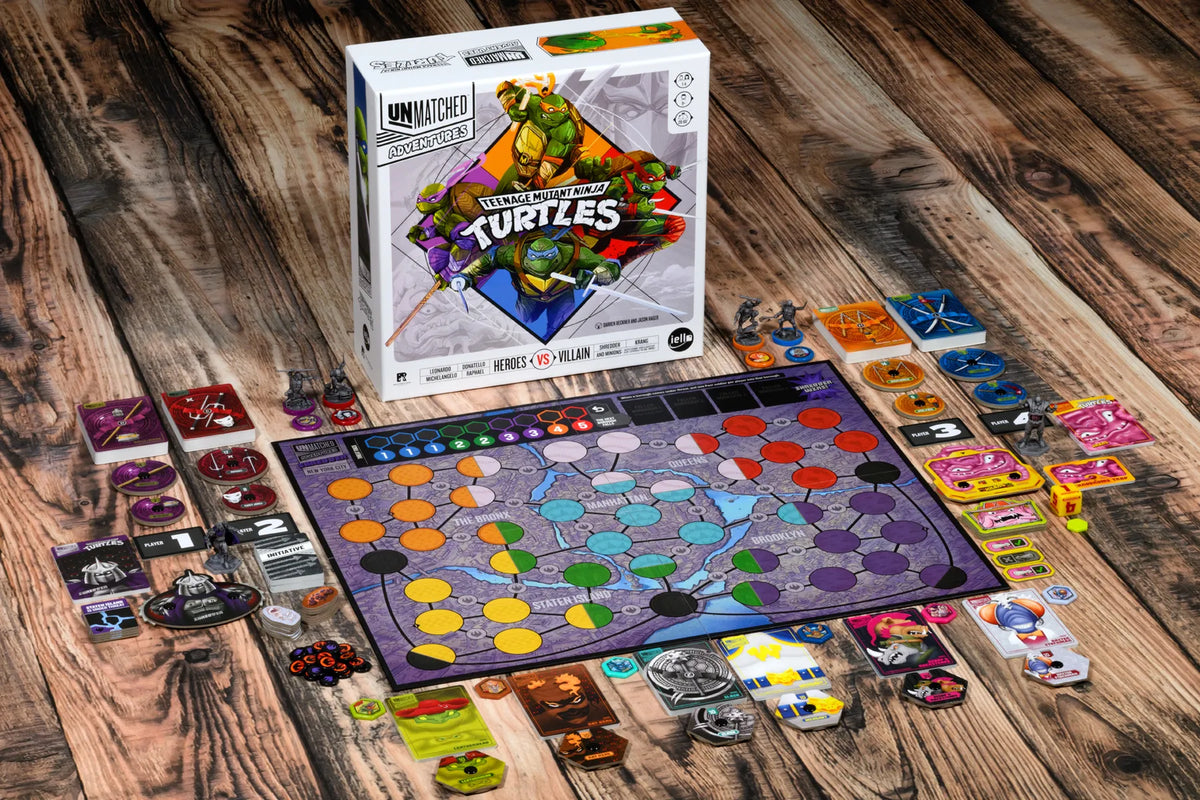 Unmatched Adventures - Teenage Mutant Ninja Turtles - Carte Foil e Illustrazioni Alternative Comprese