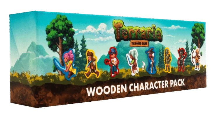 Terraria - The Board Game - Wooden Character Pack