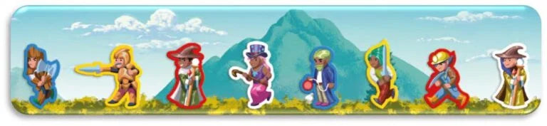 Terraria - The Board Game - Wooden Character Pack