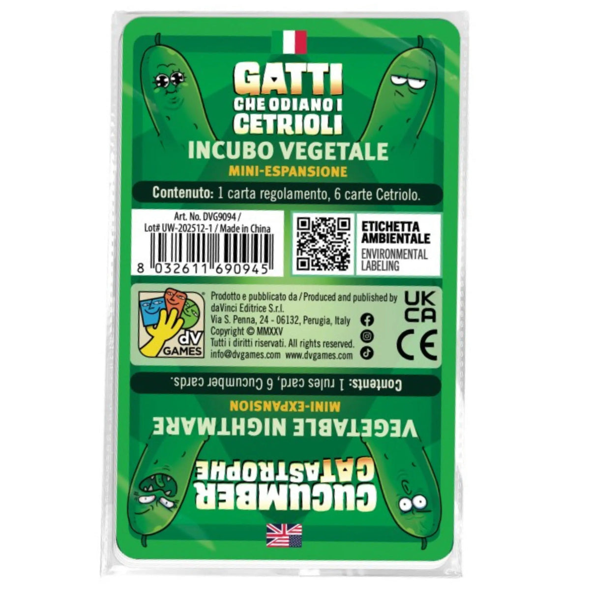 Gatti che Odiano i Cetrioli - Incubo Vegetale