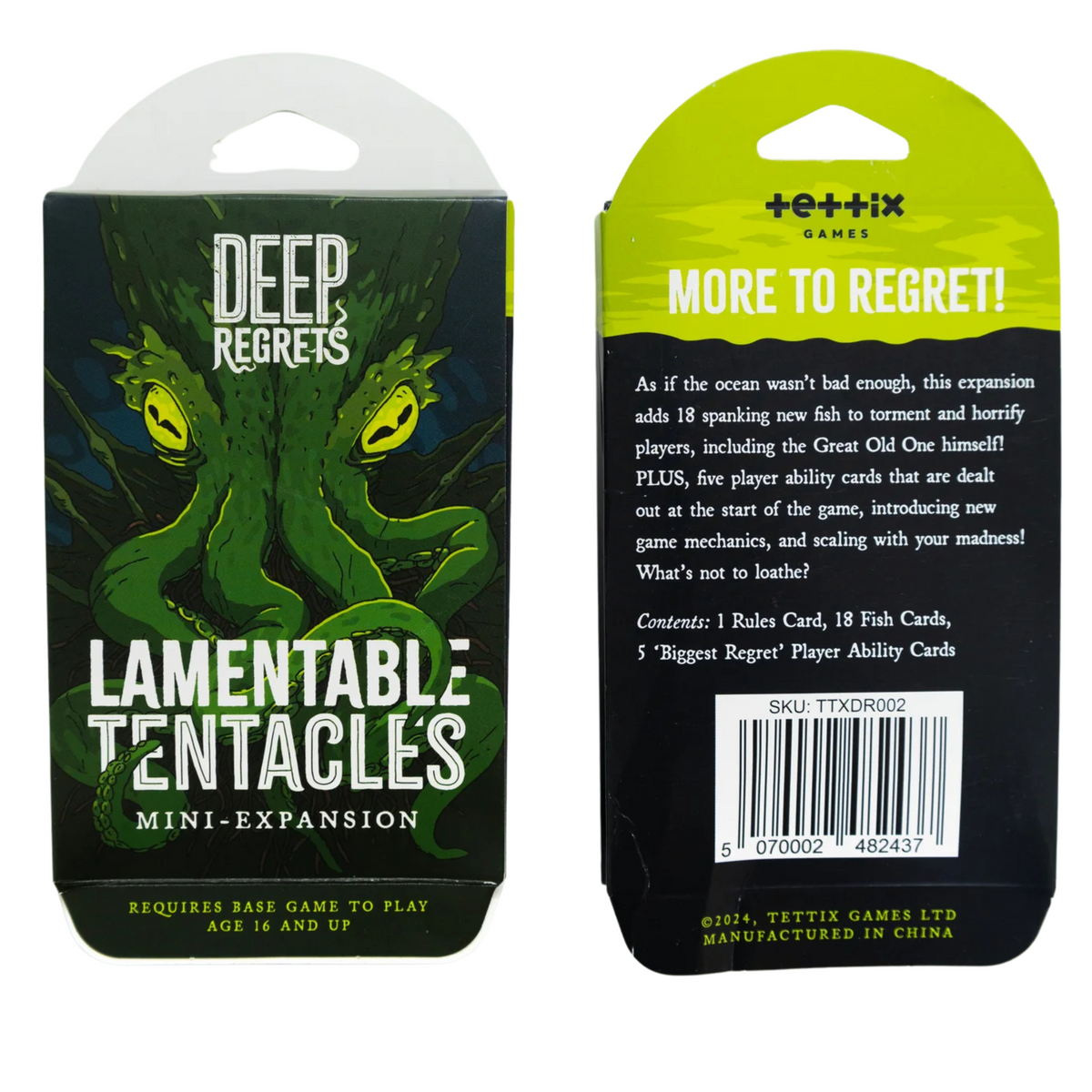 Deep Regrets - Orribili Tentacoli - Mini Espansione