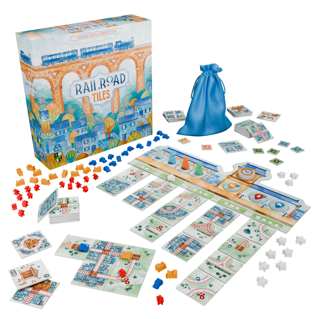 Railroad Tiles Bundle - Base Con 8 Espansioni