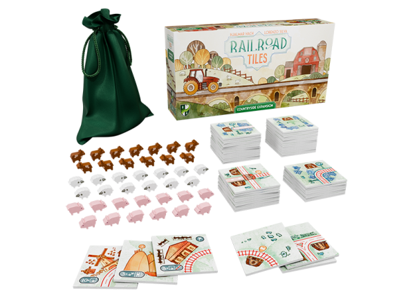Railroad Tiles Bundle - Base Con 8 Espansioni