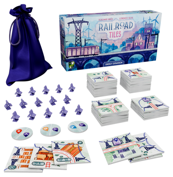 Railroad Tiles Bundle - Base Con 8 Espansioni