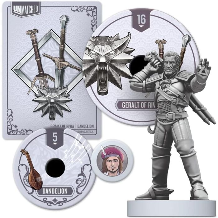 Unmatched - The Witcher - Steel and Silver
