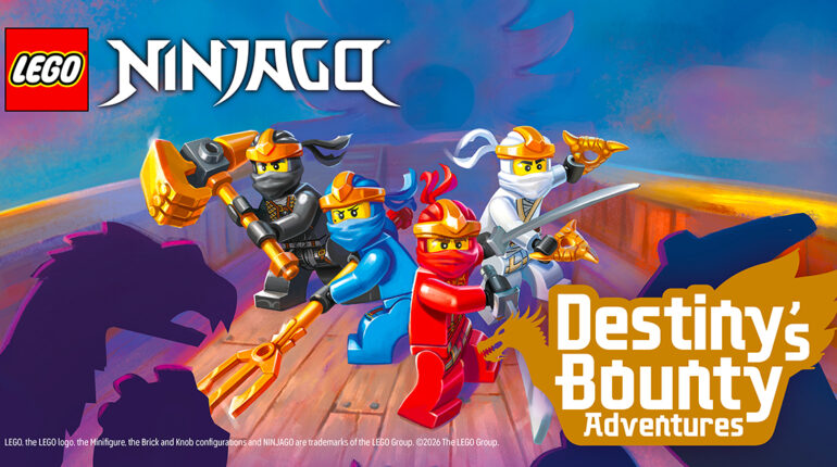 LEGO e Asmodee: Annunciato Ninjago Destiny's Bounty Adventures