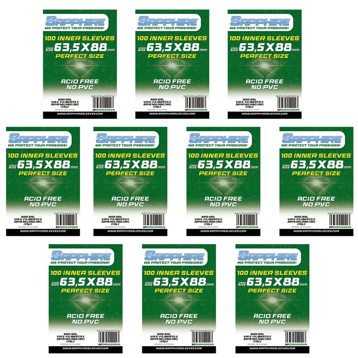 10 Pack Bustine Sapphire Perfect Size – DARK GREEN