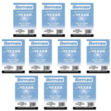 10 pack Bustine Sapphire Mini Euro 45 × 68 mm – Azure (45x68)