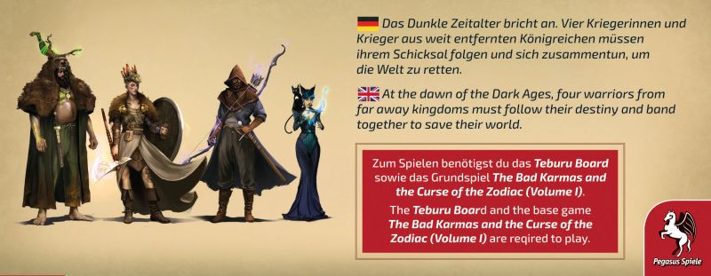 Teburu: The Bad Karmas and the Curse of the Zodiac: The Dark Ages Heroes