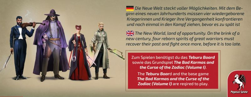 Teburu: The Bad Karmas and the Curse of the Zodiac: The New World Heroes