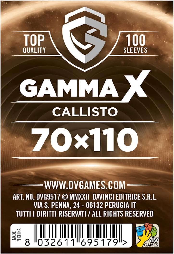 Bustine GAMMA X - Callisto (70x110)