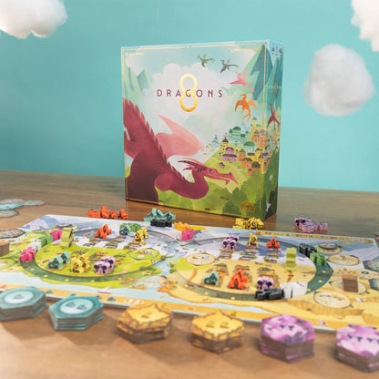 8 Dragons Deluxe - With Stretch Goals