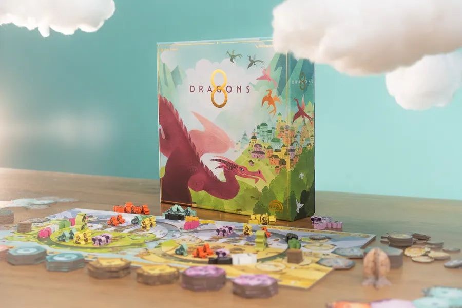 8 Dragons Deluxe - With Stretch Goals