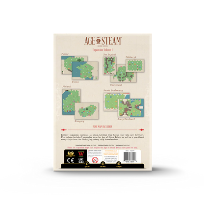 Age of Steam Deluxe - Expansion Volume I