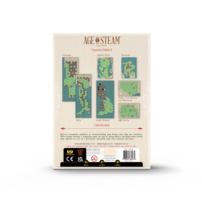 Age of Steam Deluxe - Expansion Volume II