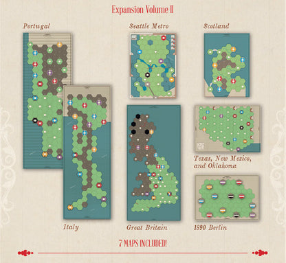 Age of Steam Deluxe - Expansion Volume II