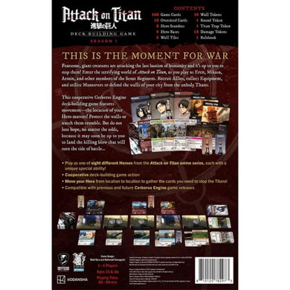 Attack on Titan - Deck-Building Game