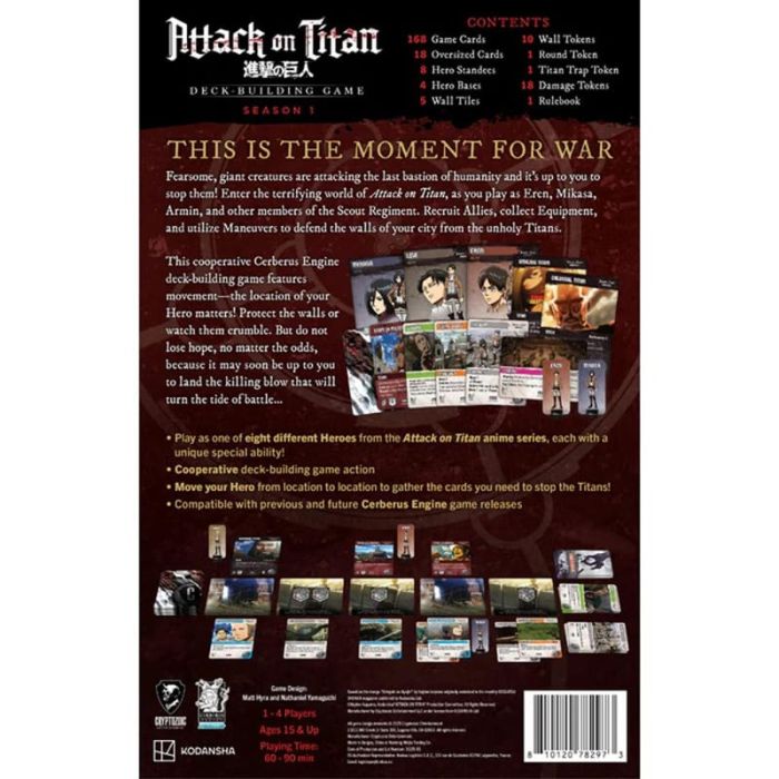 Attack on Titan - Deck-Building Game