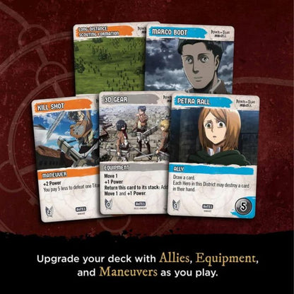 Attack on Titan - Deck-Building Game